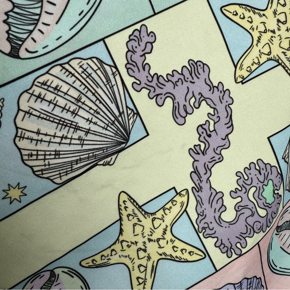 Oceanus Zoe Cutout Dress Maxi Colorful with cutouts and slit Medium - Picture 16 of 16